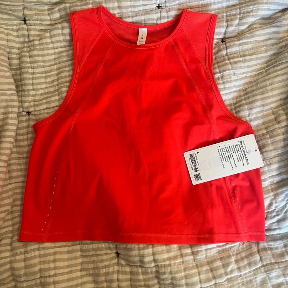 NEW Lululemon Sculpt Cropped Tank